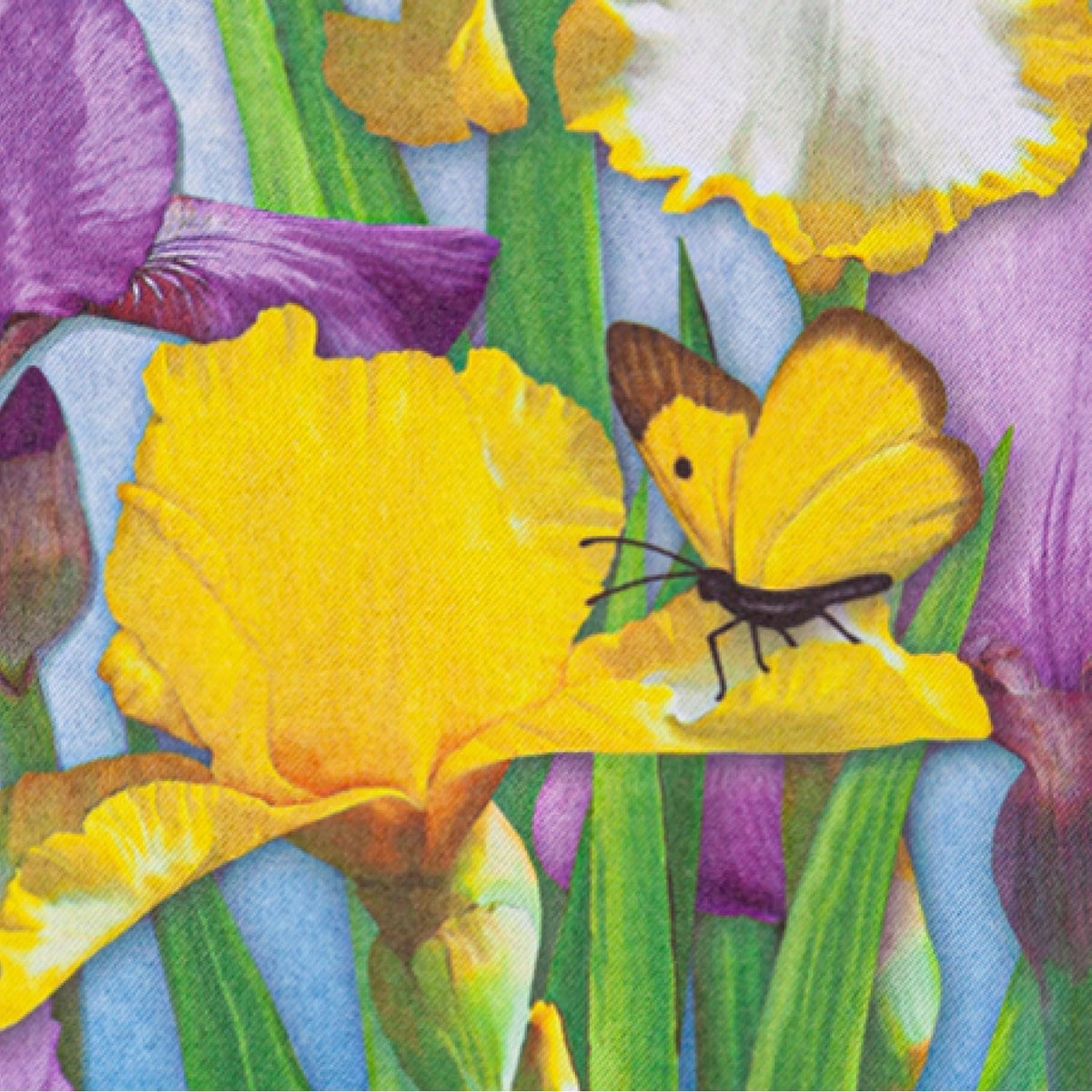 Suede Garden Flag 12x18 double sided I955683
