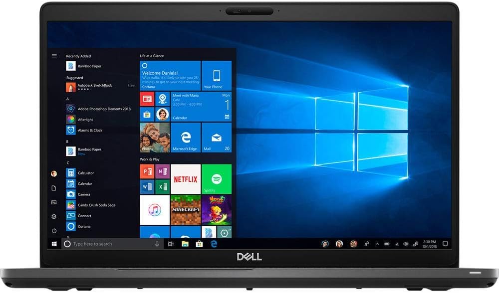 15.6'' FHD Business Laptop Intel 8th Gen i7-8665U 16GB DDR4 256GB SSD Win 10 Pro Q252