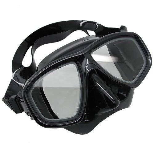 Black Nearsighted Prescription Dive Mask R20368