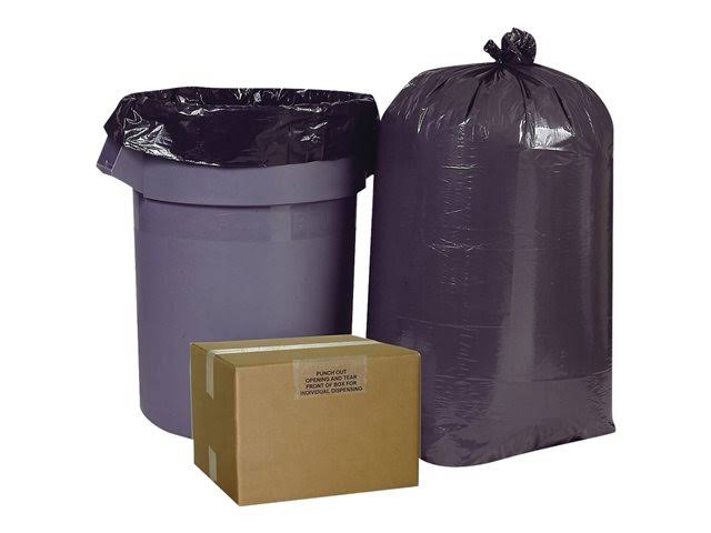 60 Gal Black Can Liners 150/Carton M1928