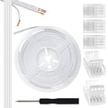 4 Pin 10mm LED Strip Connector Kit 32.8ft 5 Pcs S8628