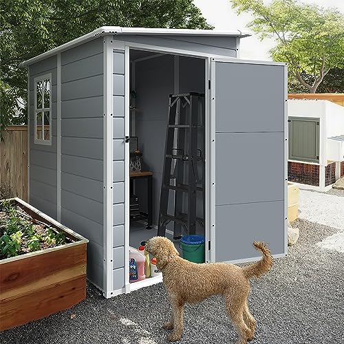 6 X 4 FT Resin Outdoor Storage Shed I307