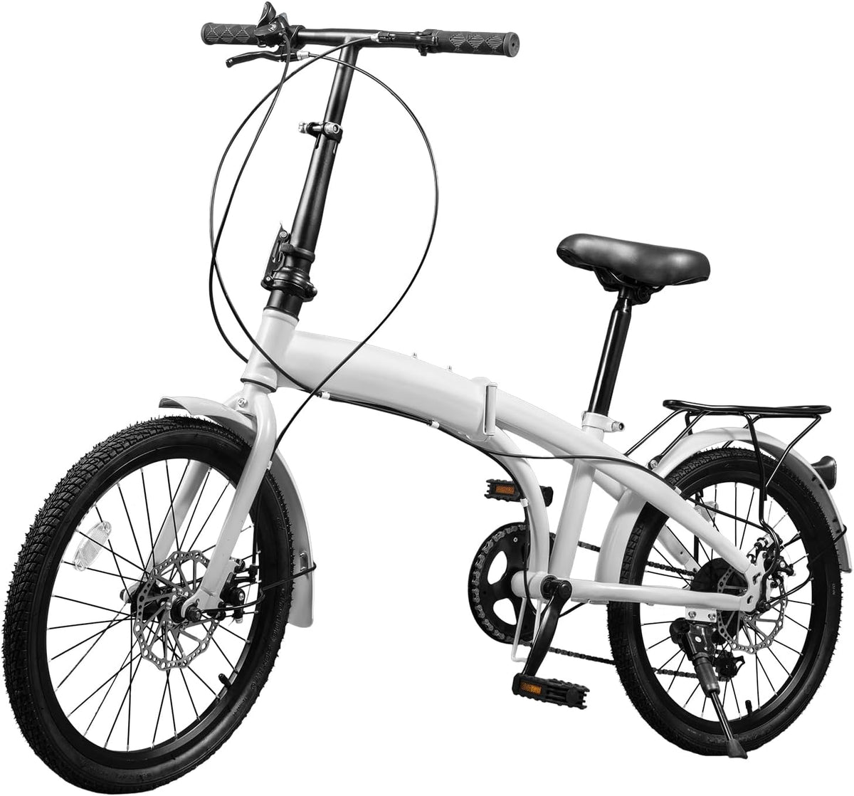 20-inch 7 Speed Folding Bicycle with Disc Brake W552070