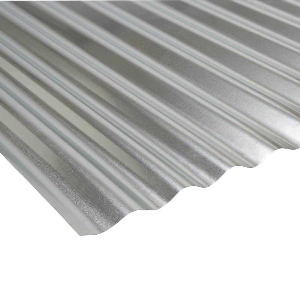 3 ft. Galvanized Steel Corrugated Project Panel P57171