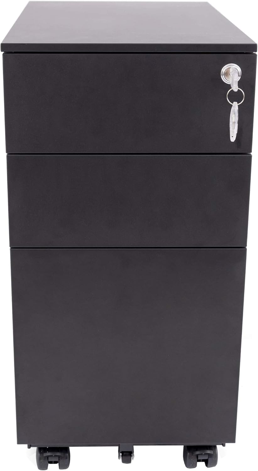 3 Drawer Lockable Rolling File Cabinet R411810