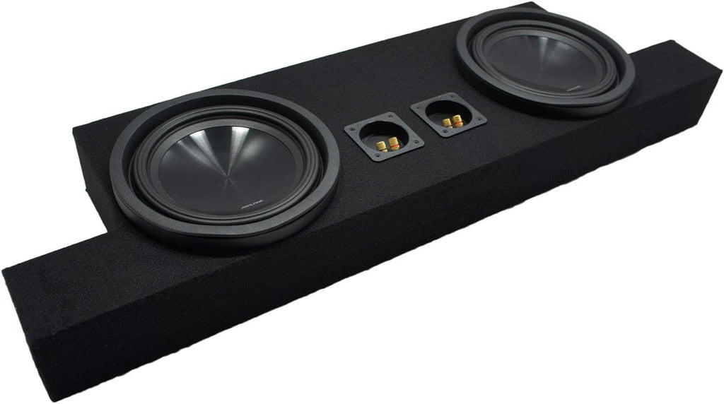 2004-2012 GMC Canyon Crew Cab Dual 10 Subwoofer Box Enclosure U6503