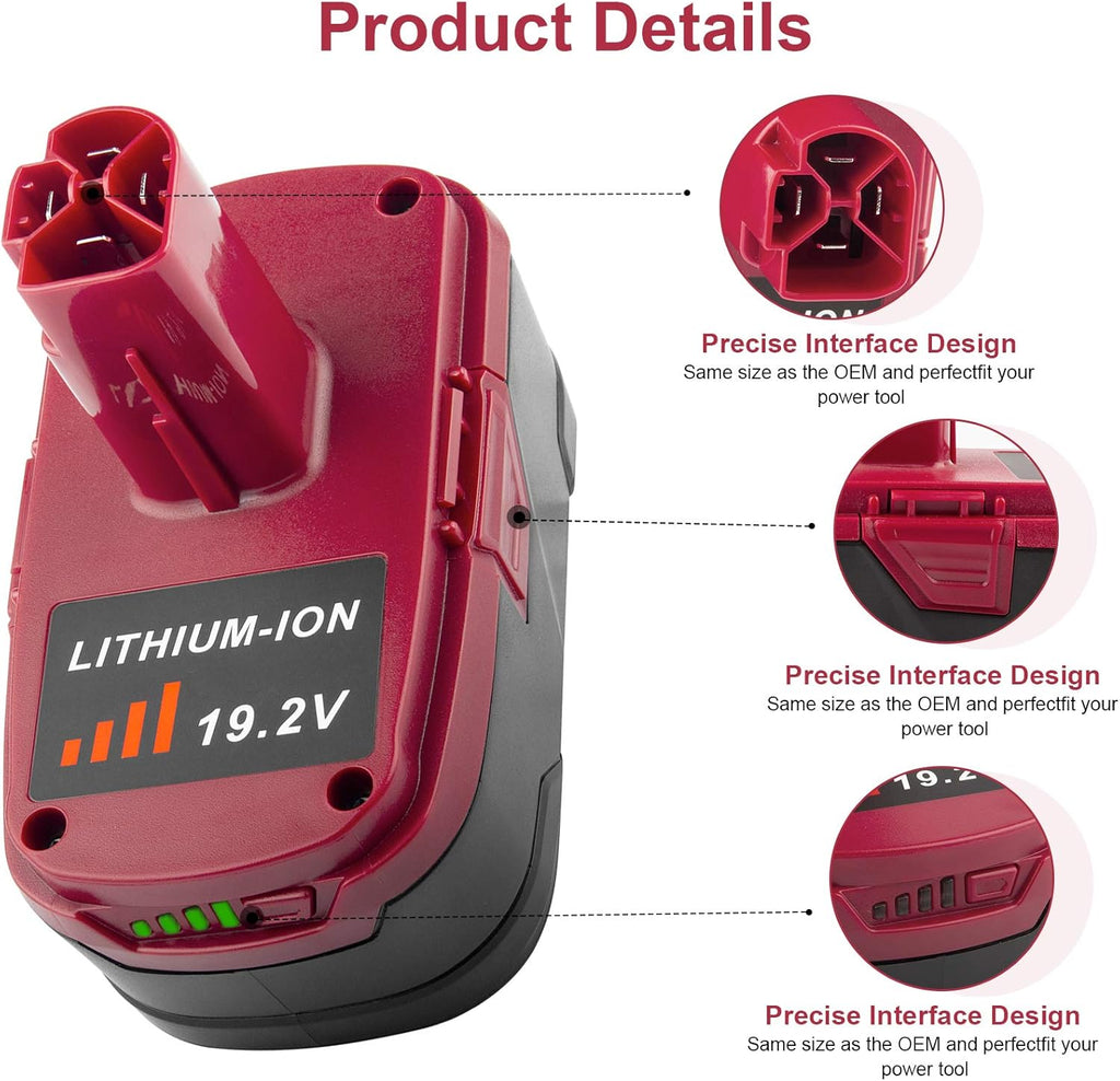19.2V 6.0Ah Lithium ion Battery X36784