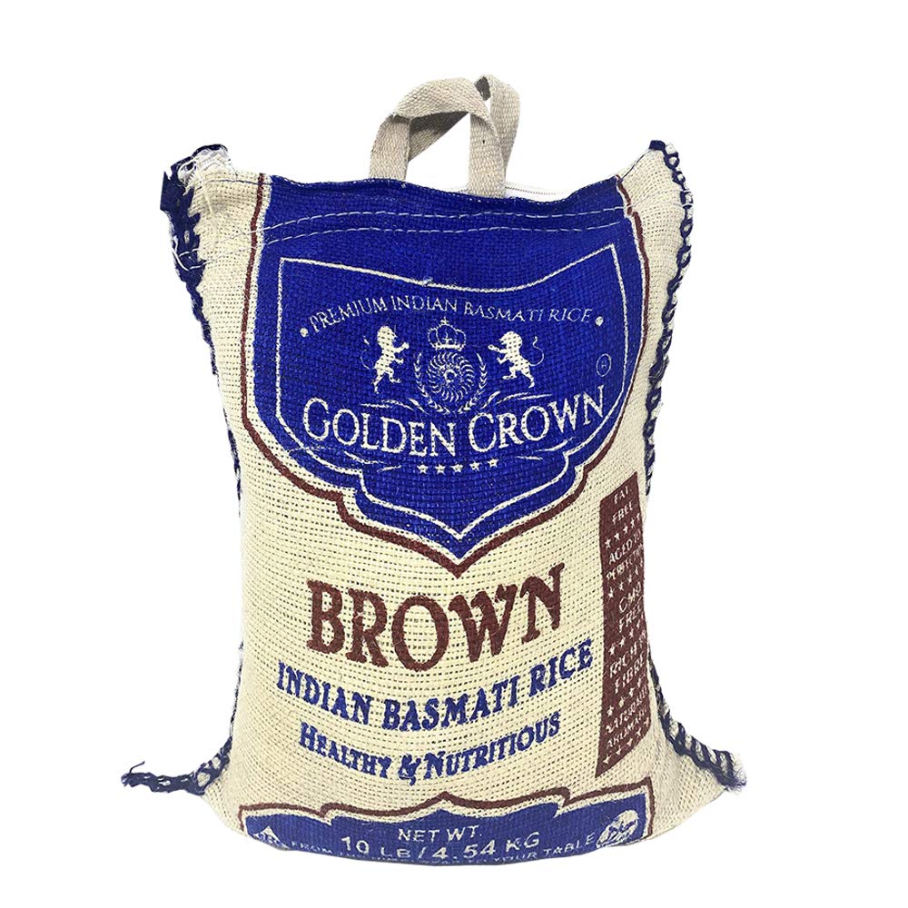 Brown Indian Basmati Rice 10 Lb H1985