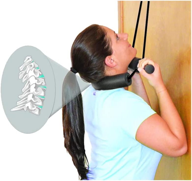 Portable Cervical Neck Traction Over Door Device H689