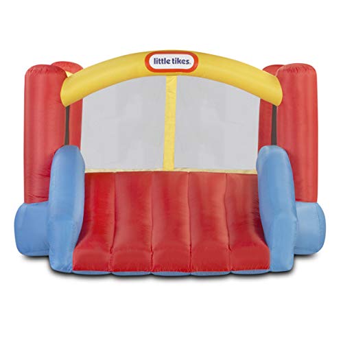 Jump 'n Slide Inflatable Bouncer with Blower, Stakes, Repair Patches, Storage Bag S51490