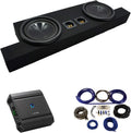 2004-2012 GMC Canyon Crew Cab Dual 10 Subwoofer Box Enclosure U6503