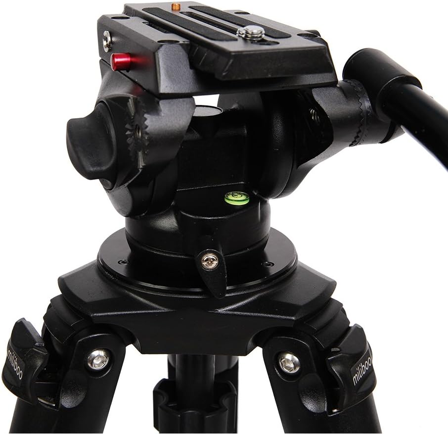 Aluminum Alloy Tripod with Fluid Head E144