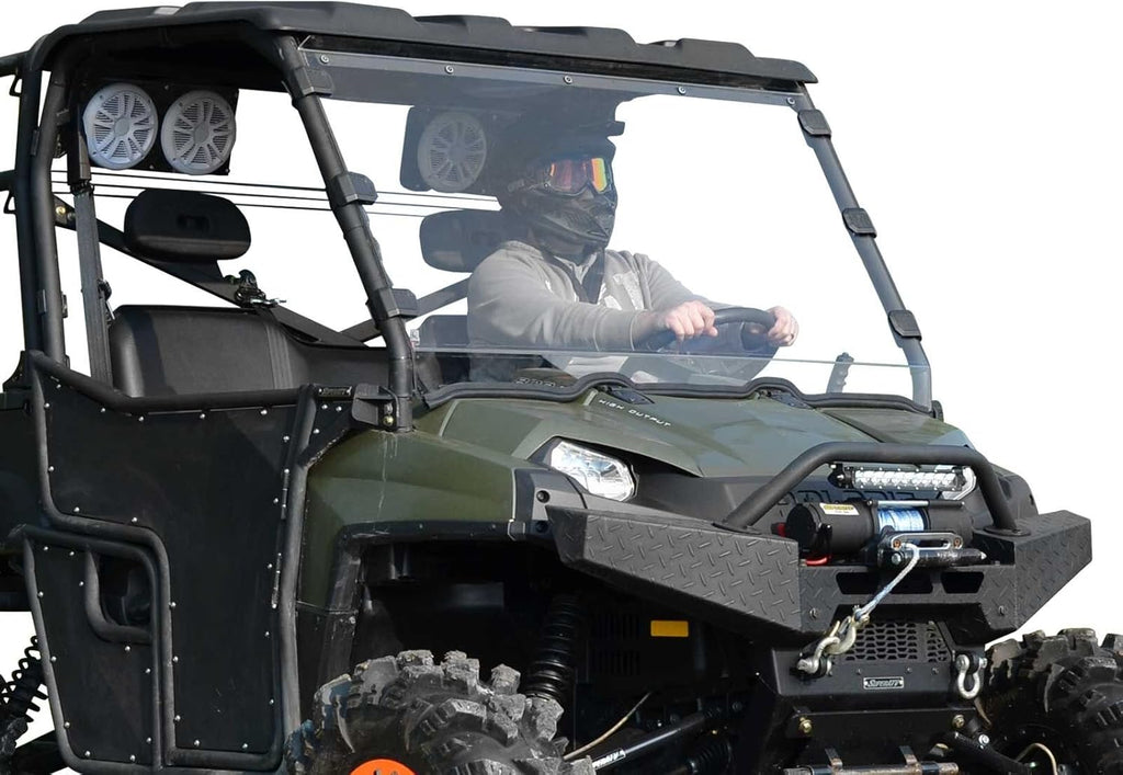 Heavy Duty Full Windshield 1/4 Thick Clear Polycarbonate T15669
