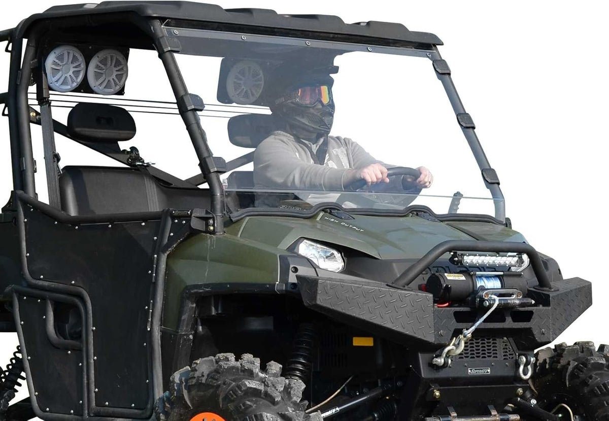 Heavy Duty Full Windshield 1/4 Thick Clear Polycarbonate T15669