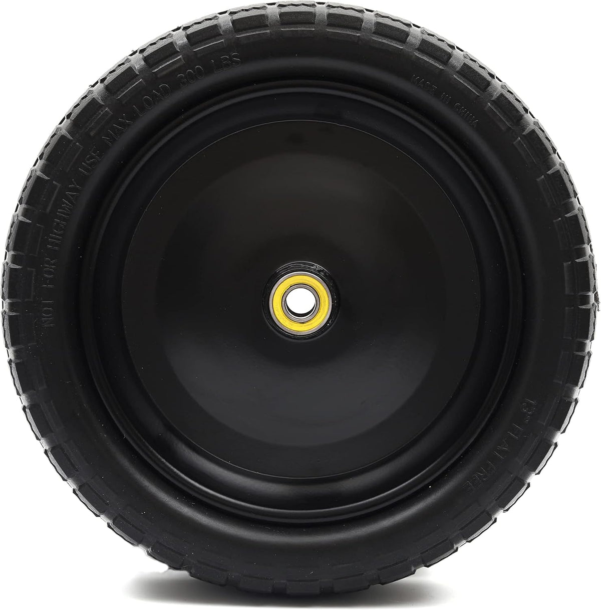 13'' Solid Polyurethane Flat-Free Tire and Wheel Assemblies Z2080