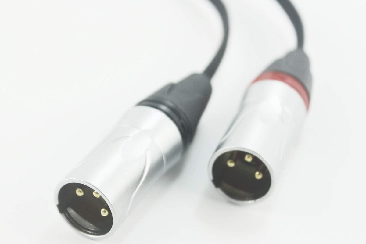 4.4mm to Dual XLR Male Balanced Audio Adapter Cable 5 FT E10532