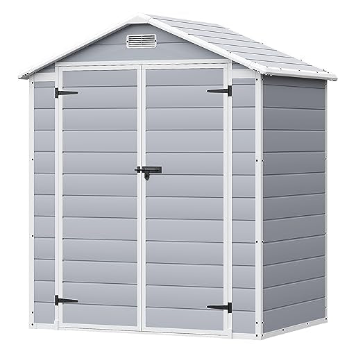 6 X 4 FT Resin Outdoor Storage Shed I307