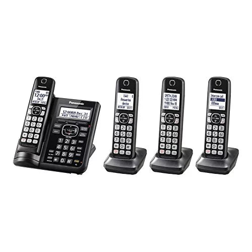Cordless Phones with Answering Machine - 4 Handsets P1958