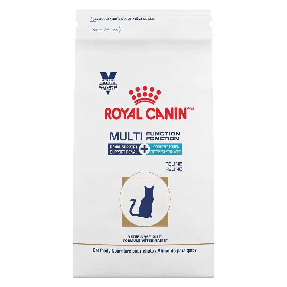 Veterinary Diet Feline Multifunction Renal Support + Hydrolyzed Protein Dry Cat Food V19286