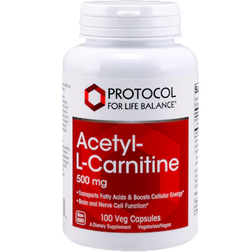 Acetyl-L-Carnitine 500 mg 100 caps N12780