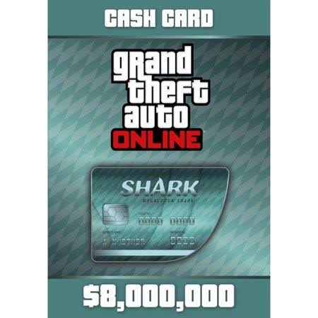 Megalodon Shark Cash Card V934