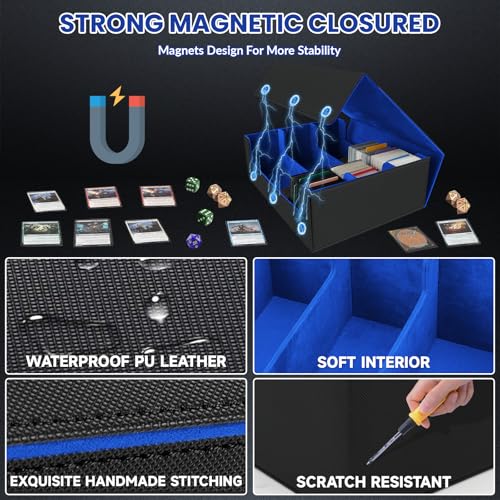 Trading Card Storage Box with Dividers L767742