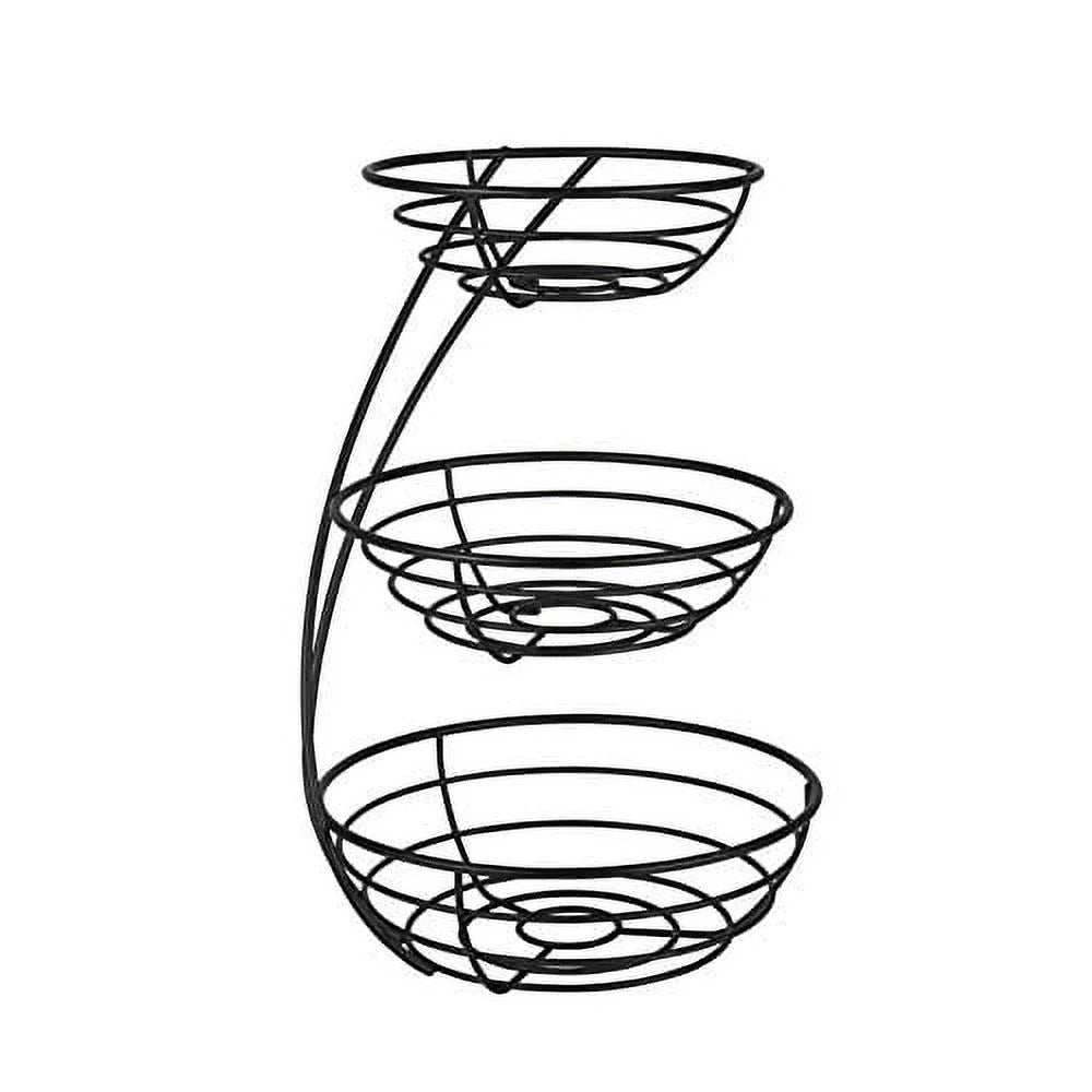 Black 3-Tier Bowls M404