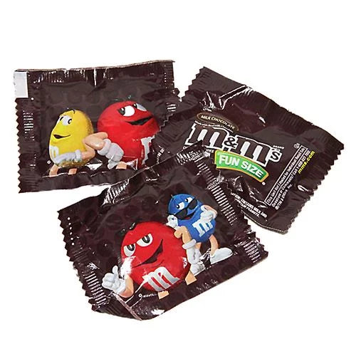 Milk Chocolate Candy Fun Size Packets D1680