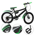 20 Kids Bike 7 Speed High Carbon Steel Mountain Bike E6083