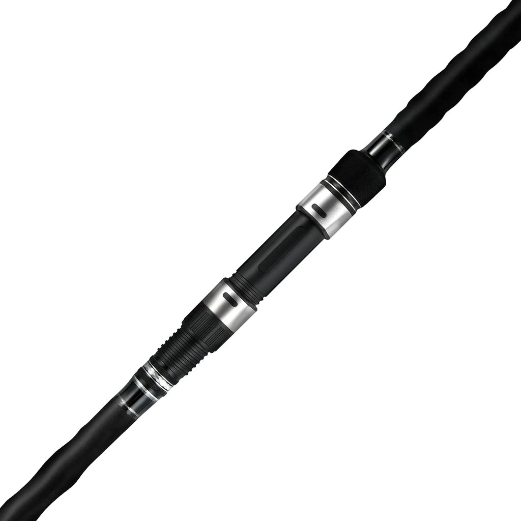 Carbon Fiber Travel Surf Spinning Fishing Rod 2pc O26055