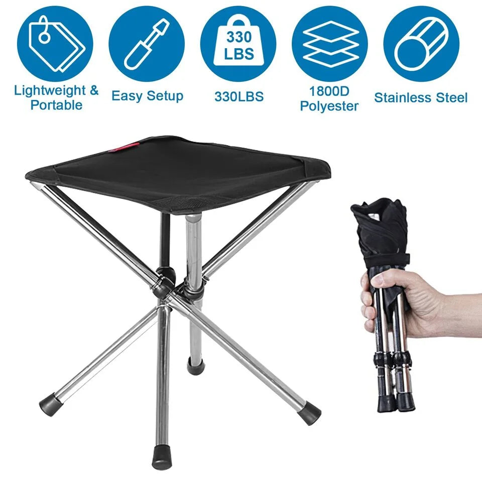 Folding Camping Stool with Carry Bag N484
