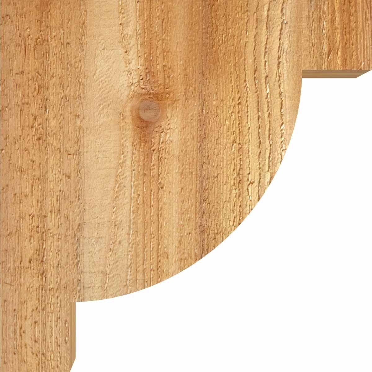 Alpine Rough Sawn Corbel, Western Red Cedar K76470