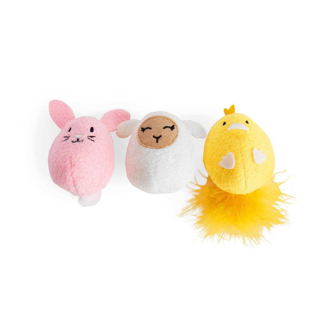 Easter Basket Cat Toy Y63524
