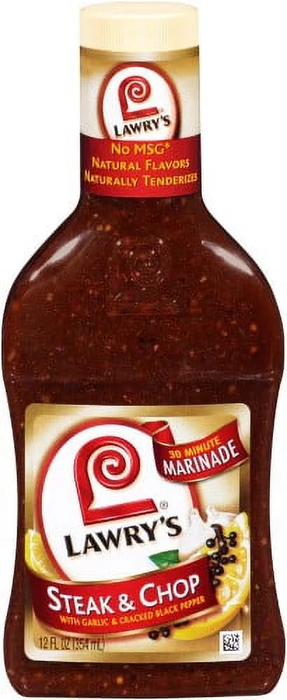Steak & Chop Marinade, 12 Fl Oz (Pack of 8) J177783