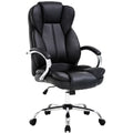 Black Ergonomic High Back PU Leather Office Chair with Lumbar Support R56581