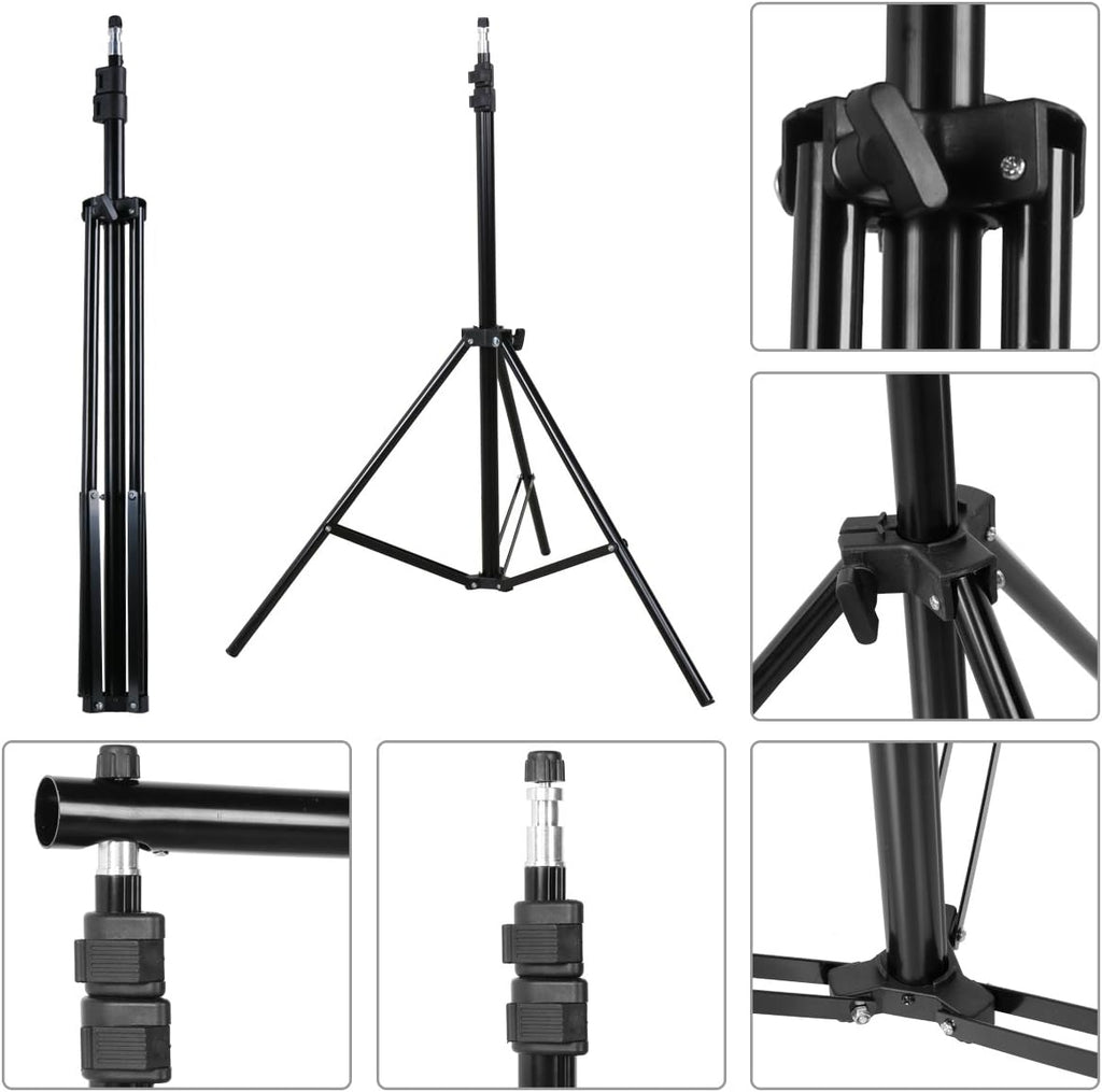 Adjustable Backdrop Support System Kit with Carry Bag R9091
