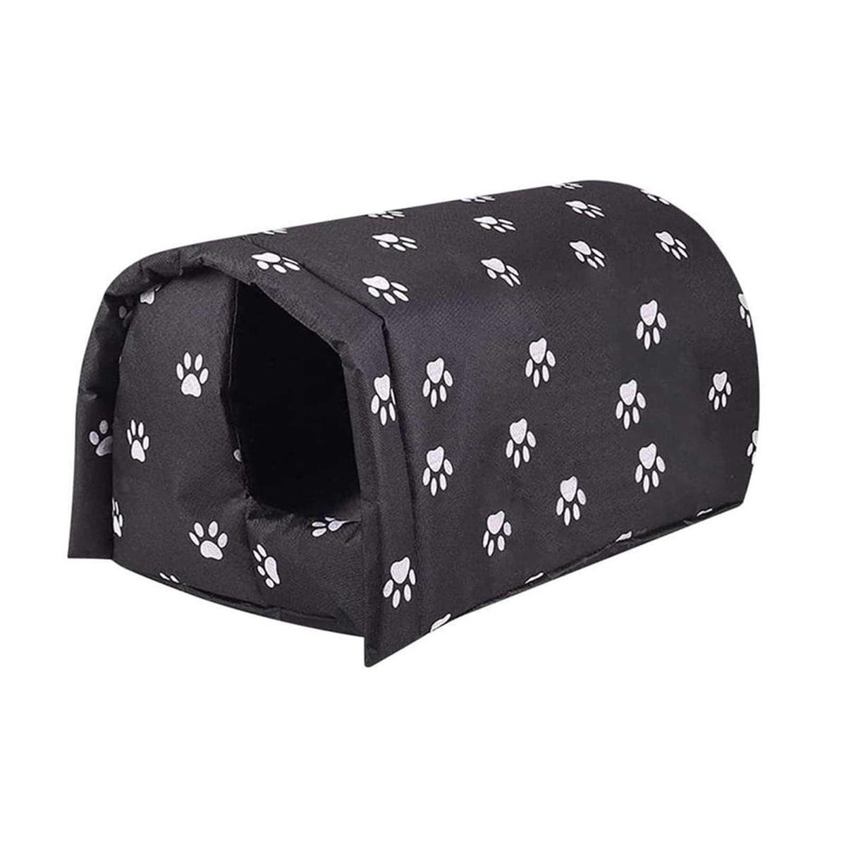 Outdoor Foldable Cotton Filled Cat House H397989