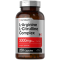 L-Arginine L-Citrulline Complex 3000mg 250 Capsules E941