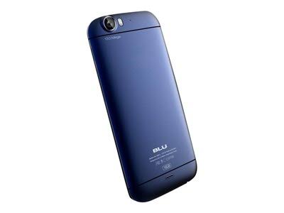 Steel Blue Unlocked Dual-SIM GSM Smartphone H32251