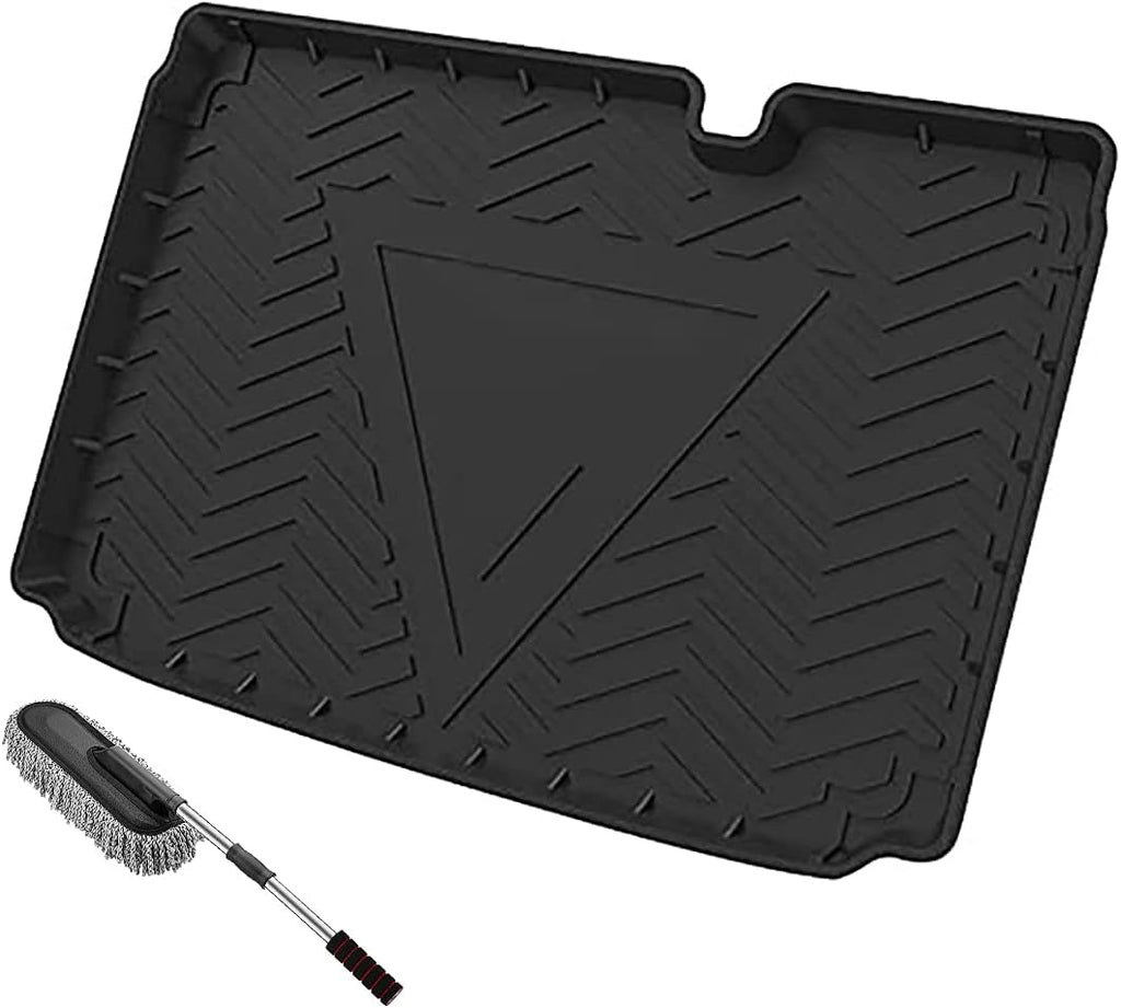 Custom Fit Heavy Duty Rubber Trunk Liner Tray Pack of 2 D2866