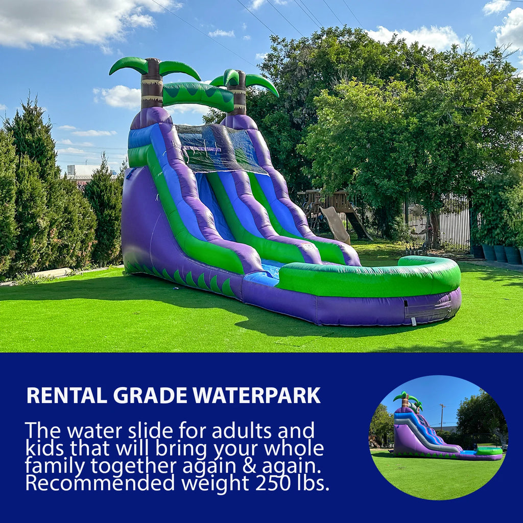 Commercial Grade Inflatable Water Slide with Pool G373