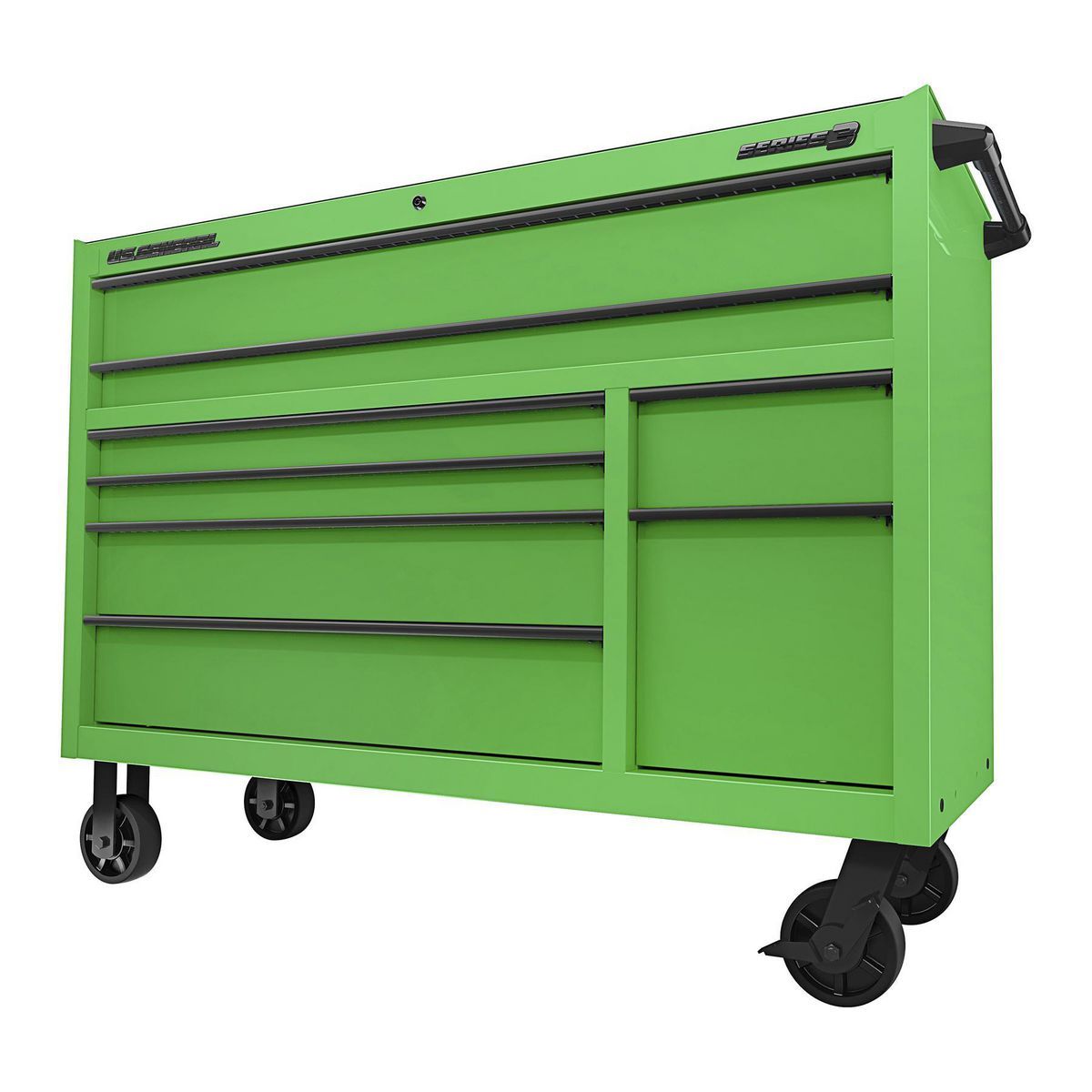 56 in. x 22 in. Red Roll Cab B449383