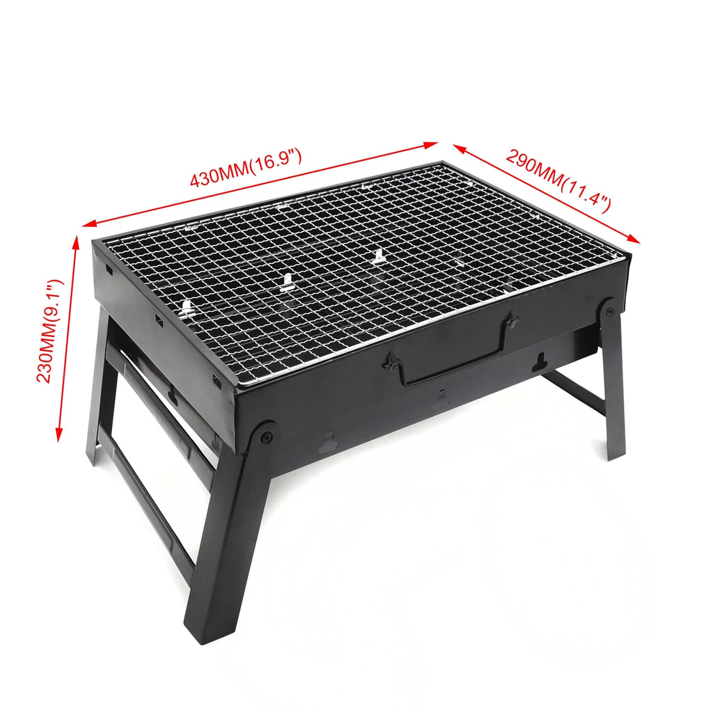 Large Folding Portable Charcoal BBQ Grill S938843