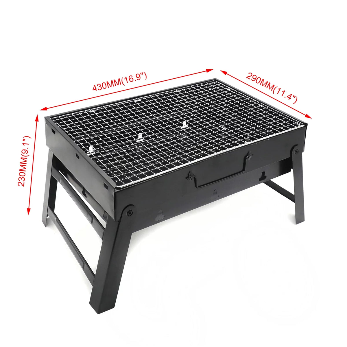 Large Folding Portable Charcoal BBQ Grill S938843