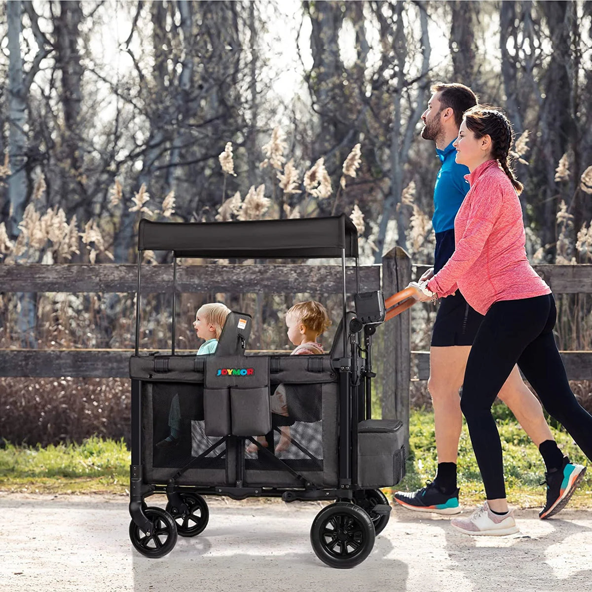 Double Stroller Wagon for 2 Kids T11456