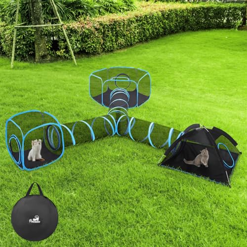 Portable Mesh Cat Enclosure with Carry Bag Y866