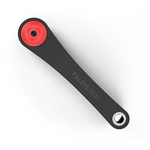 Heavy Duty Bicycle Lock with Carrying Case, 35 inch Red B3825