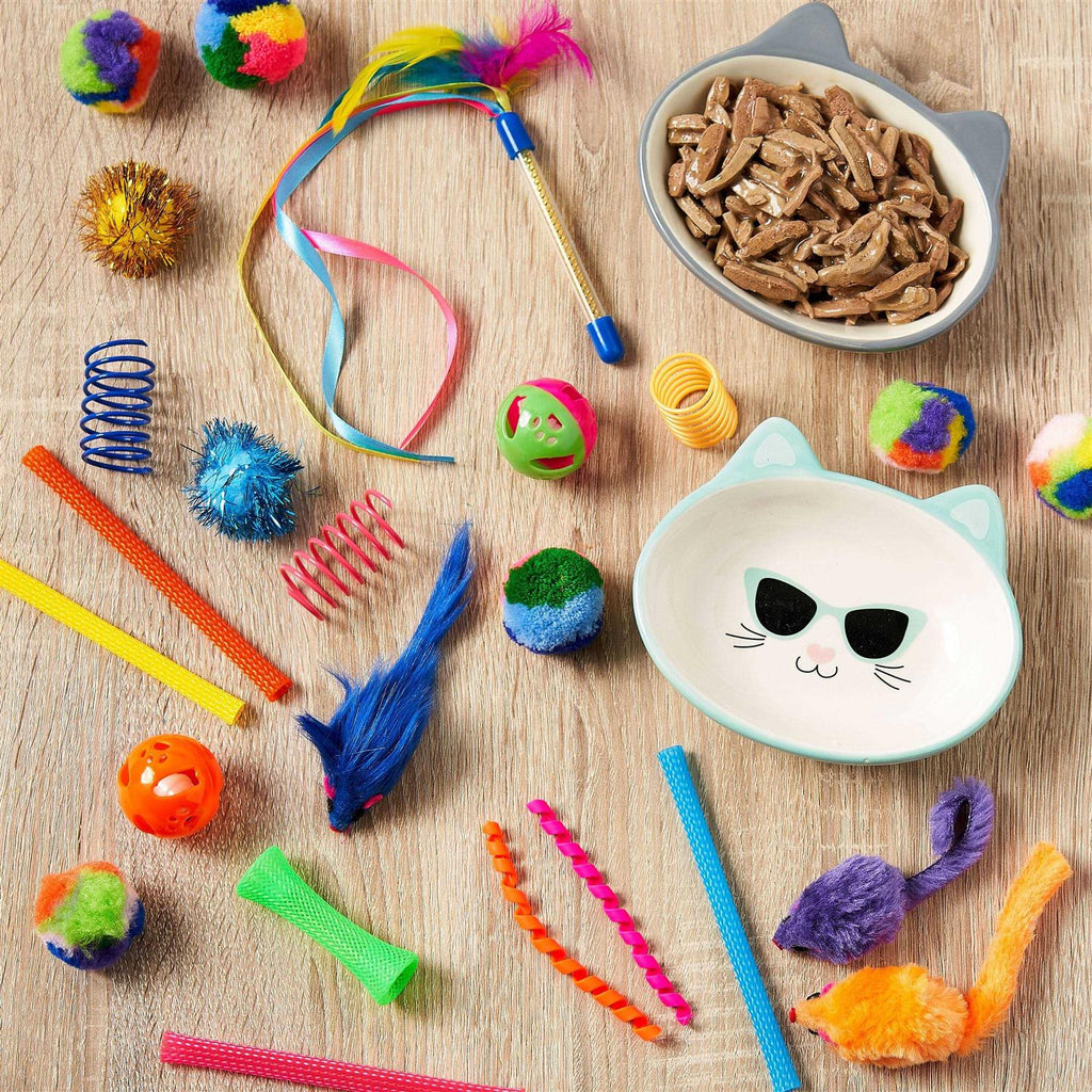 24 Piece Cat Toys T884