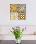 Gray Glow Square 4 Up F699026