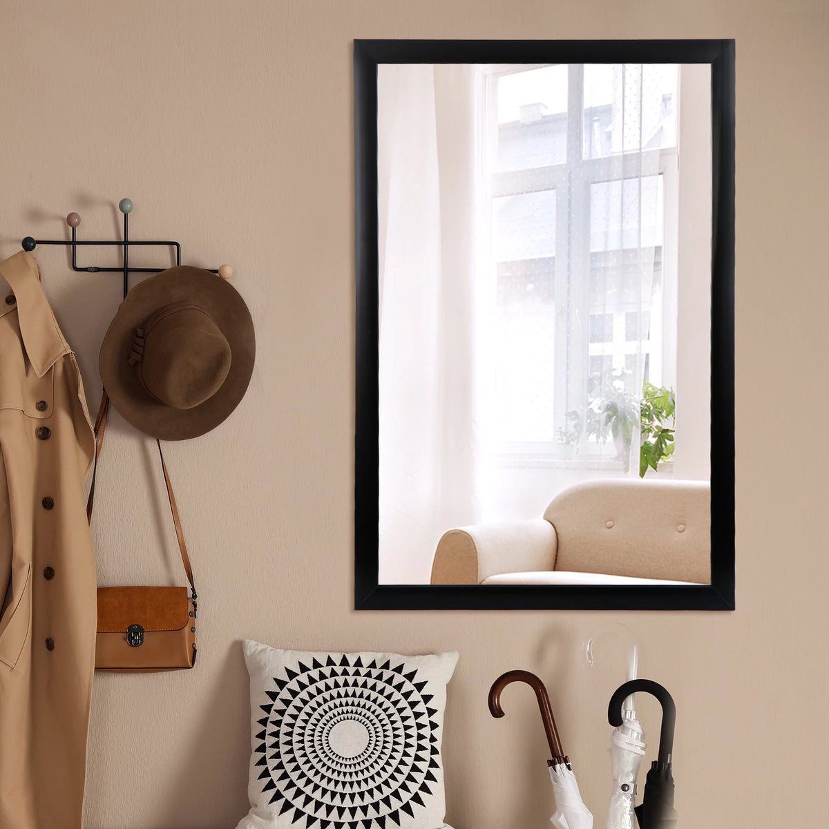 2 Pack 24''x36'' Rectangle Bathroom Vanity Wall Mirror L7179